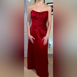 Bill Levkoff Strapless Gown
